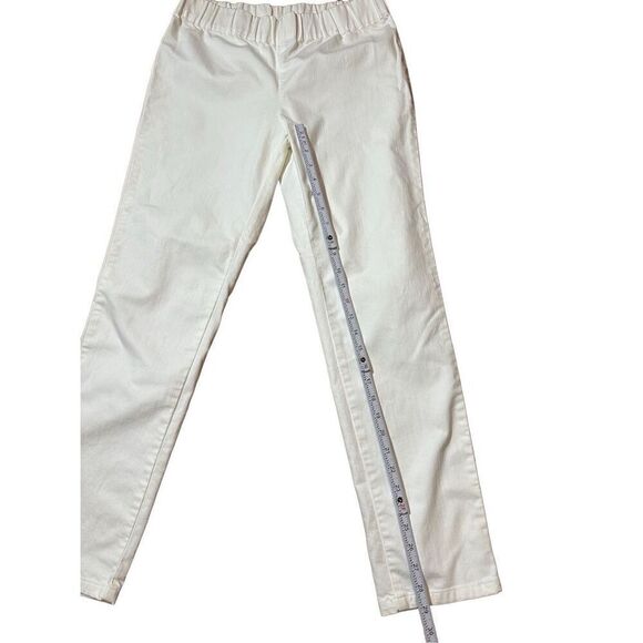 Soft Surroundings Metro Pull On Triple S3 Jeans Sensational Slimming Support Whi - Picture 6 of 7